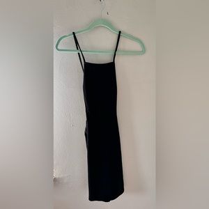 Cute basic black dress with back detailing